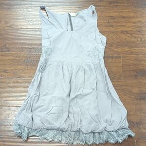 Free People Light Gray Fabric